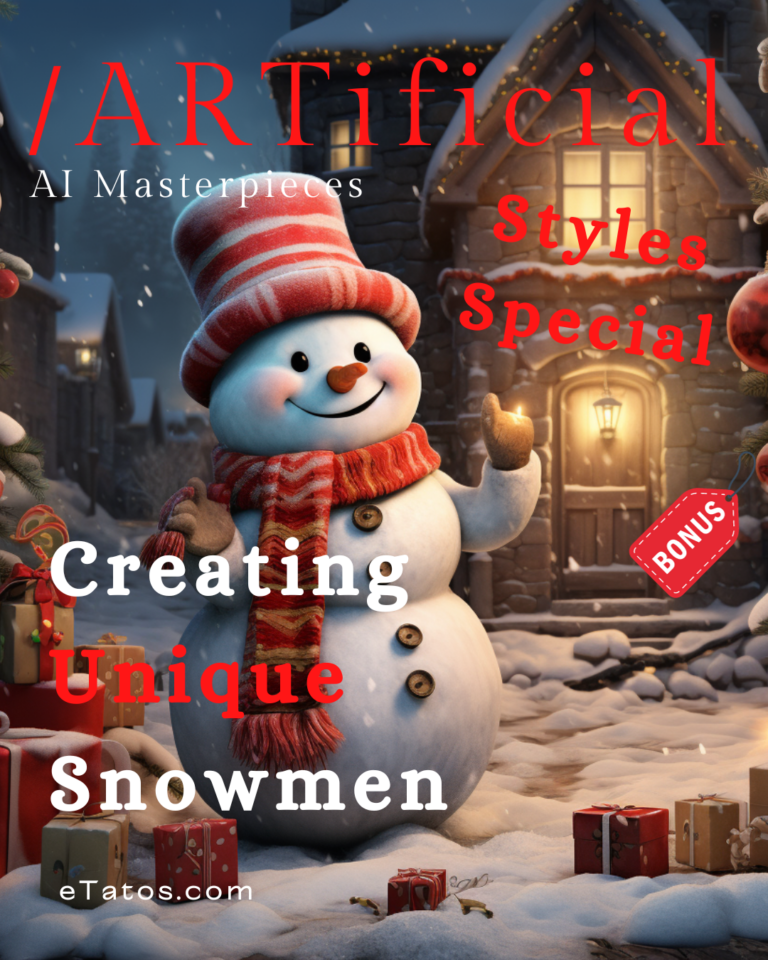 Read more about the article ARTificial Styles Special: Creating Unique Snowmen