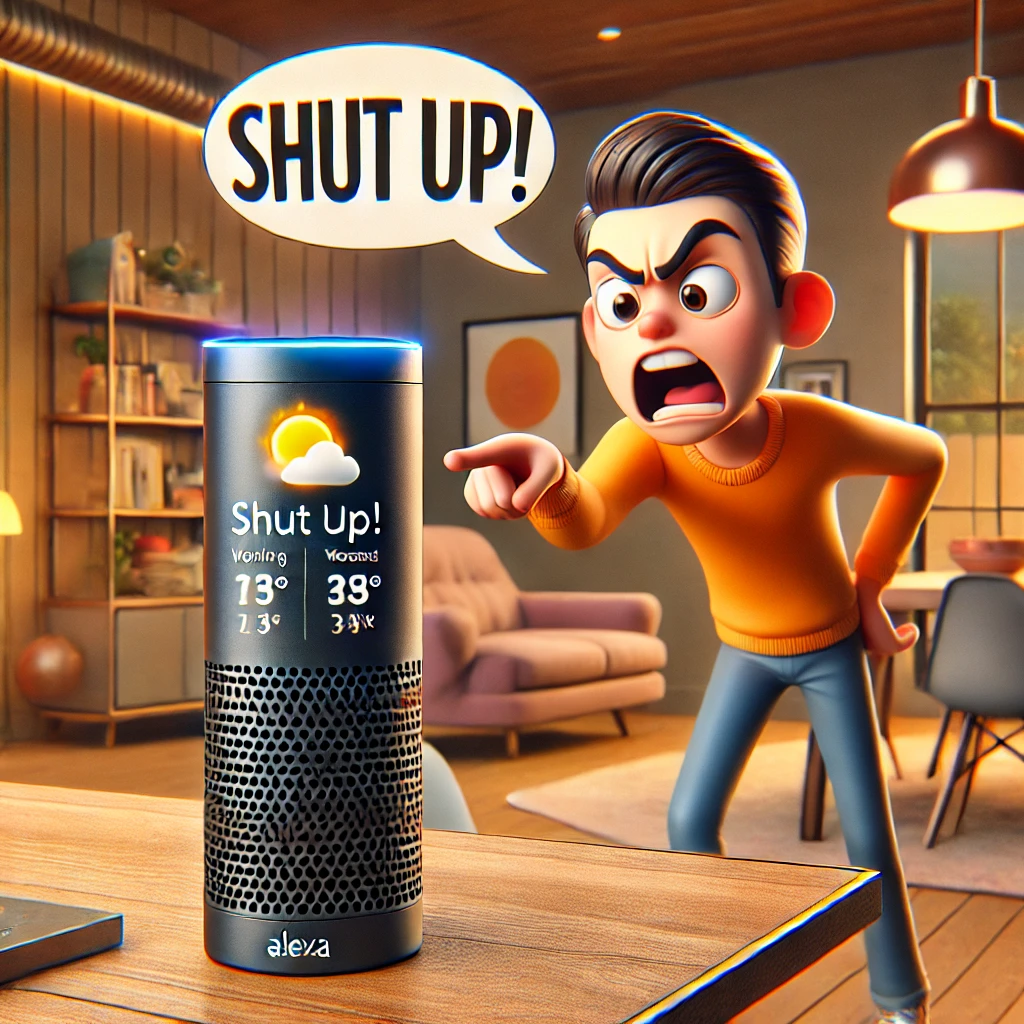 Read more about the article Alexa, shut up!