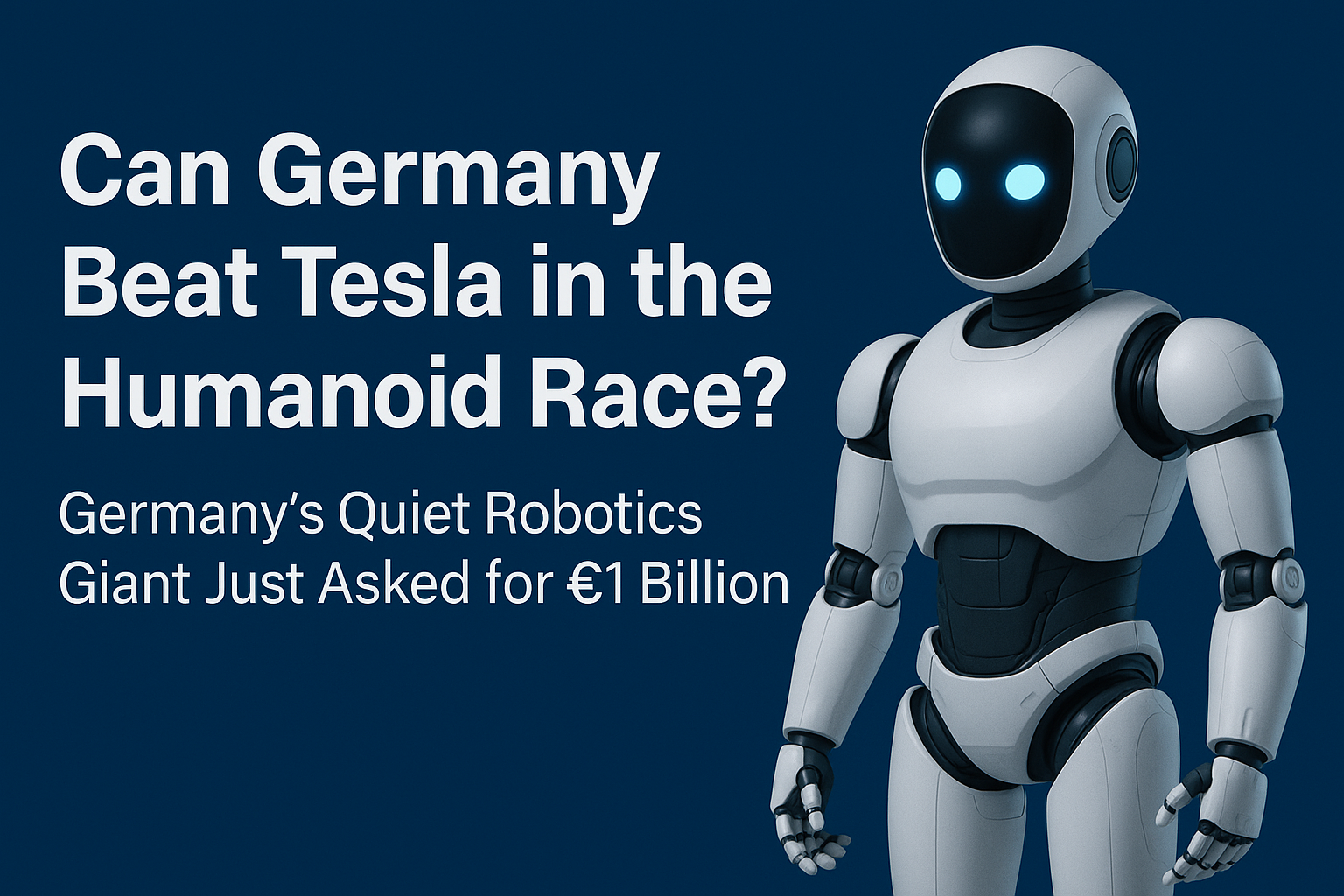 Read more about the article Can Germany Beat Tesla in the Humanoid Race?