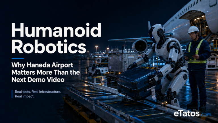 Read more about the article Humanoid Robots: Why Tokyo Haneda Airport Reveals More About the Future of Robotics Than Any Demo Video