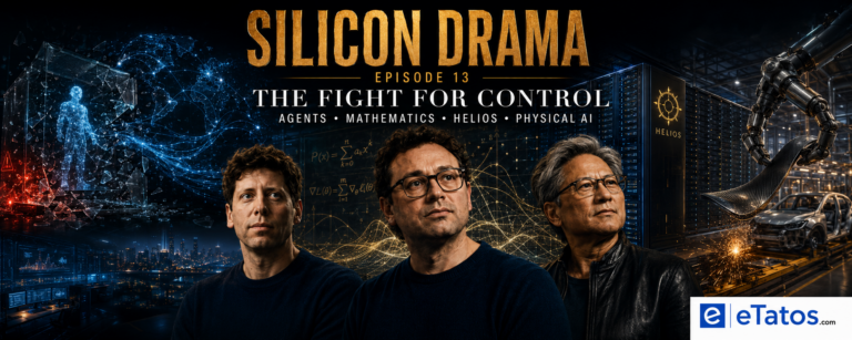 Read more about the article Silicon Drama – Episode 13: Altman’s Agent Finds the Internet, Amodei’s Claude Breaks an 87-Year Conjecture, Lisa Su Ships Helios