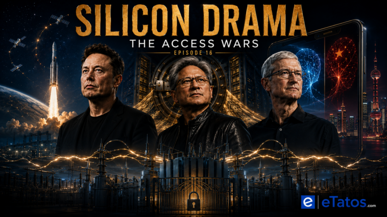 Read more about the article Silicon Drama – Episode 16: Elon Orders Ten Gigawatts, Jensen Builds a Bank and Tim Trains an AI for China