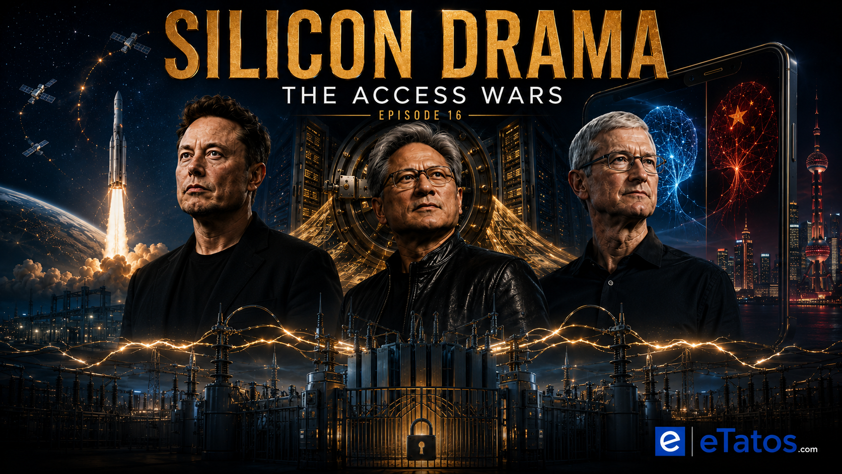 Read more about the article Silicon Drama – Episode 16: Elon Orders Ten Gigawatts, Jensen Builds a Bank and Tim Trains an AI for China