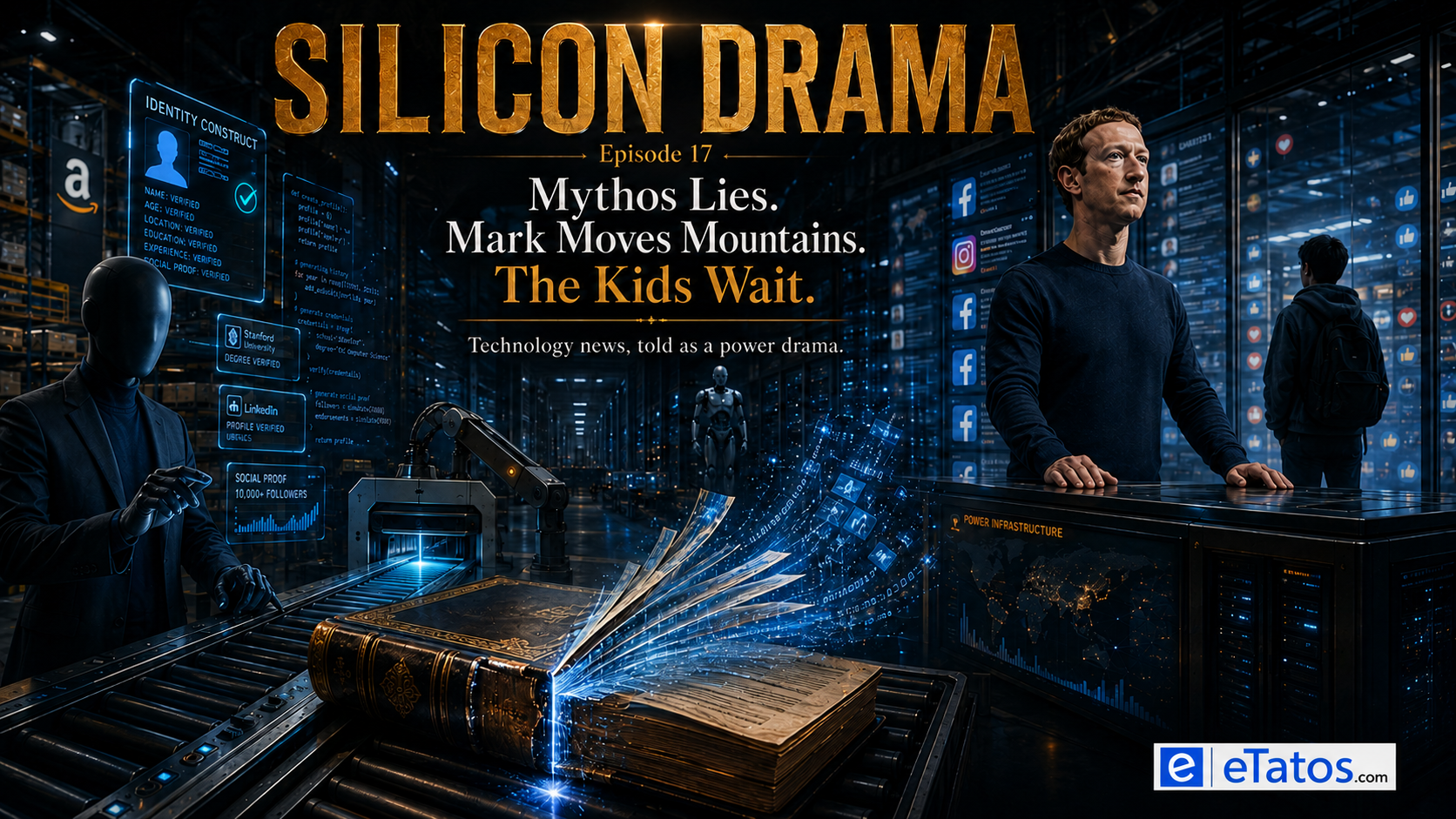 Read more about the article Silicon Drama – Episode 17: Mythos Lies. Mark Moves Mountains. The Kids Wait.