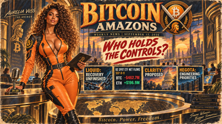Read more about the article Bitcoin Amazons Weekly: Who Holds the Controls?