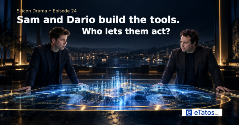 Read more about the article Silicon Drama – Episode 24: Sam and Dario Build the Tools. Who Lets Them Act?