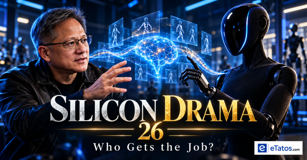 Silicon Drama Episode 26: David Trains the Robots. Jensen Sells the Tools.